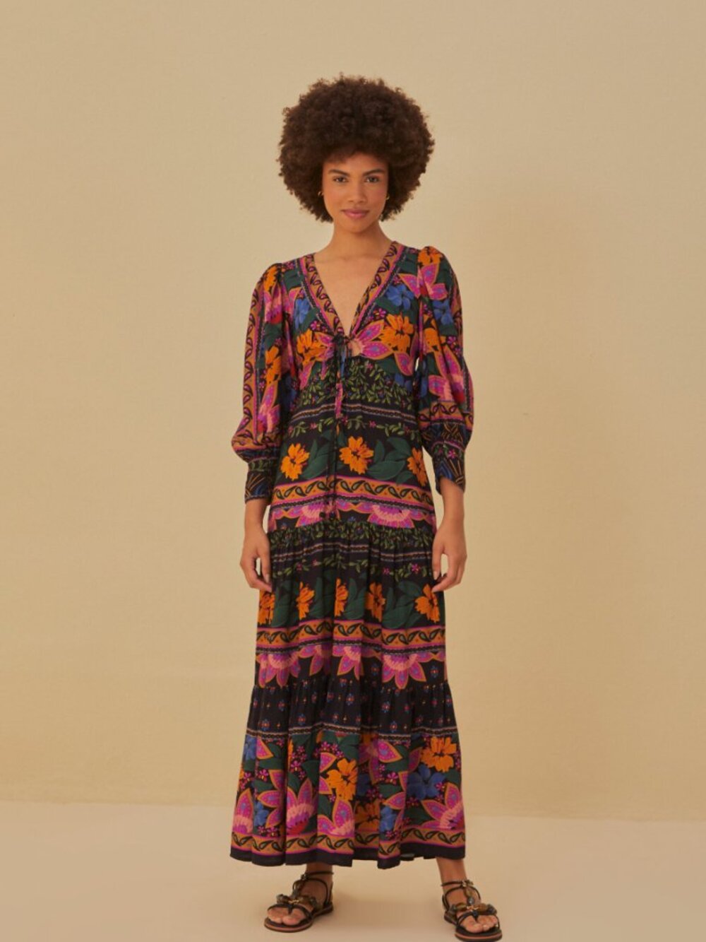 Stunning FARM Rio Maju Maxi Dress sz XS NWT - Brazil Line Exclusive!!!!
